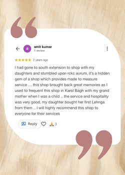 Customer review