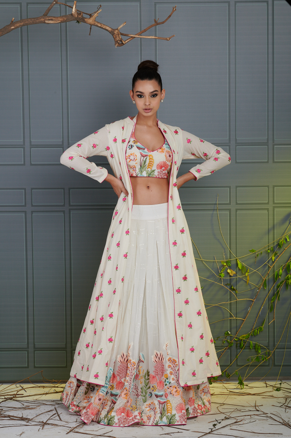 Nature's Enchantress Lehenga