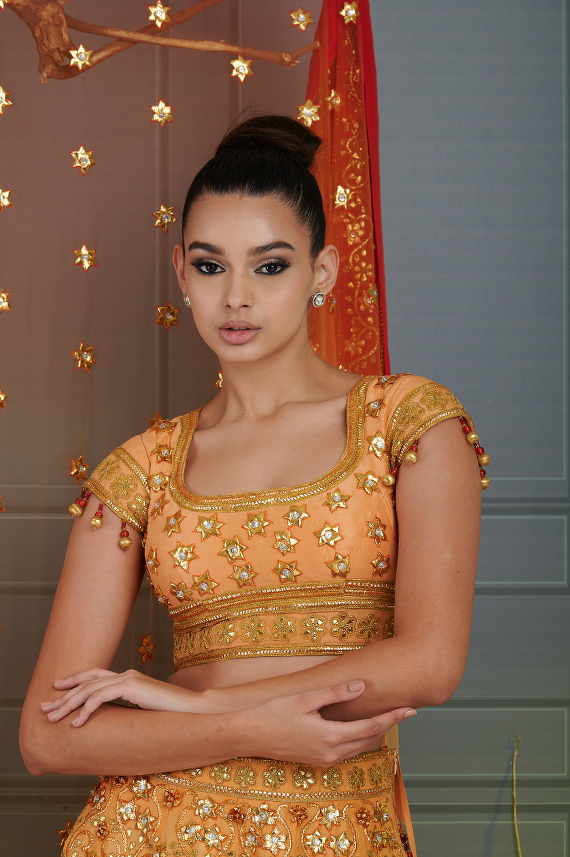 Mustard Bridal Lehenga 